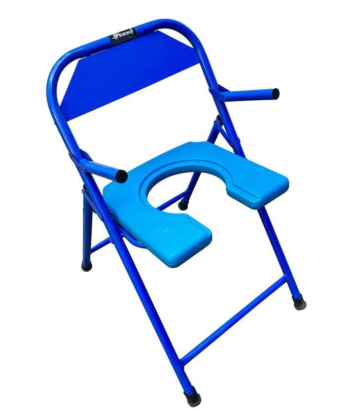 Commode Chair Plastic Top Regular