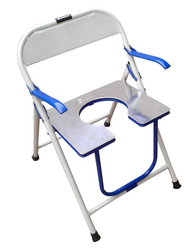 Surbhi Folding Commode Chair Premium
